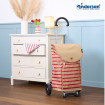 Scala Shopper Eske - Chariot de courses 2 roues - Rouge - 47 L - Andersen Shopper Manufaktur