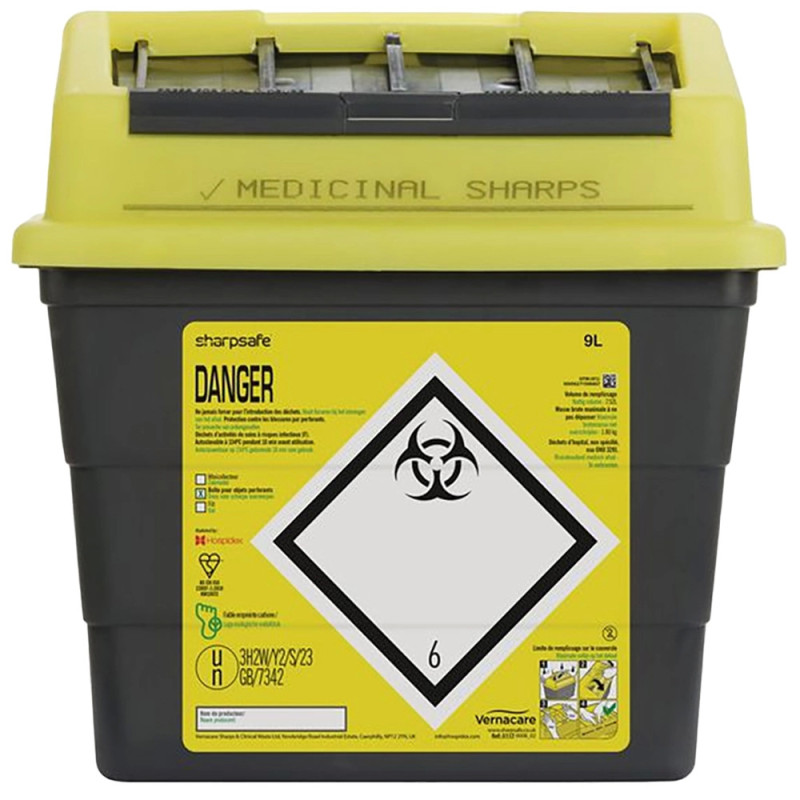 Collecteur Sharpsafe 9 L 5ème génération