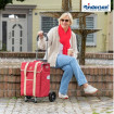 Scala Shopper Ipek Mi - Chariot de courses 2 roues - Rouge - 39 L - Andersen Shopper Manufaktur