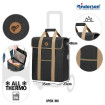 Scala Shopper Ipek Mi - Chariot de courses 2 roues - Noir - 39 L - Andersen Shopper Manufaktur