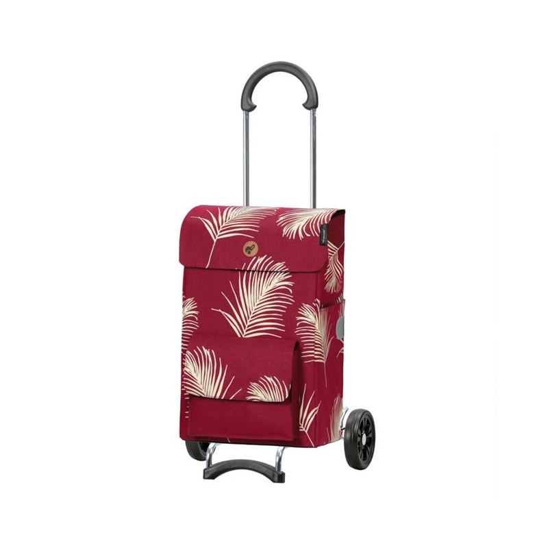 Scala Shopper Signe - Chariot de courses 2 roues - Rouge - 51 L - Andersen Shopper Manufaktur