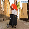 Scala Shopper Plus Weda - Chariot de courses 2 roues - Noir - 36 L - Andersen Shopper Manufaktur