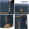 Scala Shopper Plus Weda - Chariot de courses 2 roues - Bleu - 36 L - Andersen Shopper Manufaktur