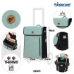 Scala Shopper Plus Hente - Chariot de courses 2 roues - Menthe - 36 L - Andersen Shopper Manufaktur