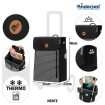 Scala Shopper Plus Hente - Chariot de courses 2 roues - Noir - 36 L - Andersen Shopper Manufaktur
