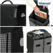 Scala Shopper Plus Hente - Chariot de courses 2 roues - Noir - 36 L - Andersen Shopper Manufaktur