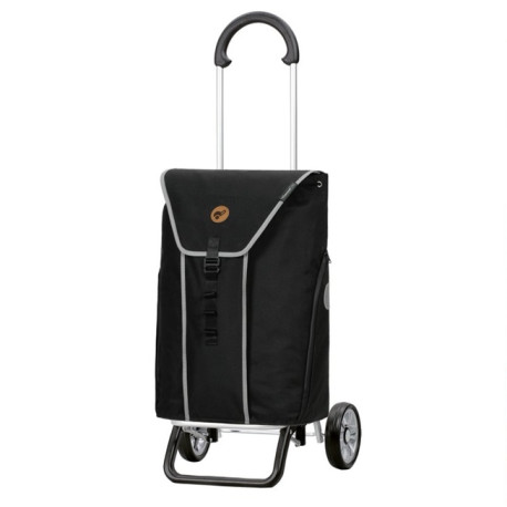Scala Shopper Plus Bahne - Chariot de courses 2 roues - Gris - 39 L - Andersen Shopper Manufaktur