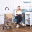 Scala Shopper Plus Tyra - Chariot de courses 2 roues - Léo - 46 L - Andersen Shopper Manufaktur