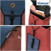 Scala Shopper Plus Oli.P 2.0 - Chariot de courses 2 roues - Bleu - 50 L - Andersen Shopper Manufaktur