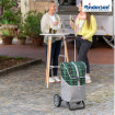 Alu Star Shopper Gese - Chariot de courses 2 roues - Vert - 46 L - Andersen Shopper Manufaktur