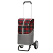 Alu Star Shopper Gese - Chariot de courses 2 roues - Rouge - 46 L - Andersen Shopper Manufaktur