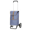 Alu Star Shopper Auke - Chariot de courses 2 roues - Lilas - 46 L - Andersen Shopper Manufaktur