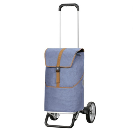 Alu Star Shopper Auke - Chariot de courses 2 roues - Lilas - 46 L - Andersen Shopper Manufaktur