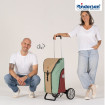 Alu Star Shopper Oli.P 2.0 - Chariot de courses 2 roues - Beige - 50 L - Andersen Shopper Manufaktur
