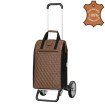 Alu Star Shopper Inra - Chariot de courses 2 roues - Marron - 44 L - Andersen Shopper Manufaktur
