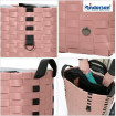 Alu Star Shopper Silja - Chariot de courses 2 roues - Terra Pink - 53 L - Andersen Shopper Manufaktur