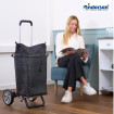 Alu Star Shopper Silja - Chariot de courses 2 roues - Noir - 53 L - Andersen Shopper Manufaktur