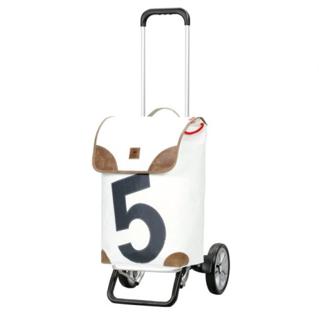 Alu Star Shopper 360° Lee - Chariot de courses 2 roues - Lee 5 - 40 L - Andersen Shopper Manufaktur