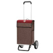 Alu Star Shopper Urs - Chariot de courses 2 roues - Marron - 43 L - Andersen Shopper Manufaktur