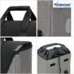Quattro Shopper Senta 2.0 - Chariot de courses 4 roues - Gris - 49 L - Andersen Shopper Manufaktur