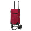 Quattro Shopper Sofia - Chariot de courses 4 roues - Rouge - 43 L - Andersen Shopper Manufaktur