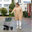 Quattro Shopper Gese - Chariot de courses 4 roues - Vert - 46 L - Andersen Shopper Manufaktur