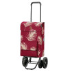 Quattro Shopper Signe - Chariot de courses 4 roues - Rouge - 51 L - Andersen Shopper Manufaktur