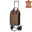 Quattro Shopper Inra - Chariot de courses 4 roues - Marron - 44 L - Andersen Shopper Manufaktur