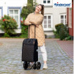 Quattro Shopper Inra - Chariot de courses 4 roues - Noir - 44 L - Andersen Shopper Manufaktur