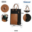 Quattro Shopper Charu - Chariot de courses 4 roues - Marron - 49 L - Andersen Shopper Manufaktur