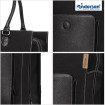Quattro Shopper Charu - Chariot de courses 4 roues - Noir - 49 L - Andersen Shopper Manufaktur
