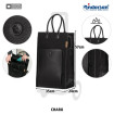 Quattro Shopper Charu - Chariot de courses 4 roues - Noir - 49 L - Andersen Shopper Manufaktur