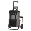Komfort Shopper Senta 2.0 - Chariot de courses avec siège- Gris - 49 L - Andersen Shopper Manufaktur