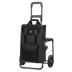 Komfort Shopper Senta 2.0 - Chariot de courses avec siège- Noir - 49 L - Andersen Shopper Manufaktur
