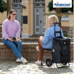 Komfort Shopper Senta 2.0 - Chariot de courses avec siège- Noir - 49 L - Andersen Shopper Manufaktur