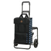Komfort Shopper Jella - Chariot de courses avec siège- Bleu - 49 L - Andersen Shopper Manufaktur