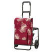 Komfort Shopper Signe - Chariot de courses avec siège - Rouge - 51 L - Andersen Shopper Manufaktur