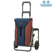 Komfort Shopper Oli.P 2.0 - Chariot de courses avec siège - Bleu - 50 L - Andersen Shopper Manufaktur