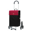 Treppensteiger Scala Shopper Hera - Chariot de courses 6 roues - Rouge - 47 L - Andersen Shopper Manufaktur