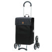Treppensteiger Scala Shopper Hera - Chariot de courses 6 roues - Noir - 47 L - Andersen Shopper Manufaktur