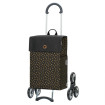 Treppensteiger Scala Shopper Fita - Chariot de courses 6 roues - Noir - 47 L - Andersen Shopper Manufaktur