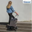 Treppensteiger Scala Shopper Fita - Chariot de courses 6 roues - Noir - 47 L - Andersen Shopper Manufaktur