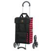 Treppensteiger Scala Shopper Jella - Chariot de courses 6 roues - Rouge - 49 L - Andersen Shopper Manufaktur