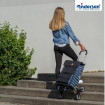 Treppensteiger Scala Shopper Jella - Chariot de courses 6 roues - Bleu - 49 L - Andersen Shopper Manufaktur