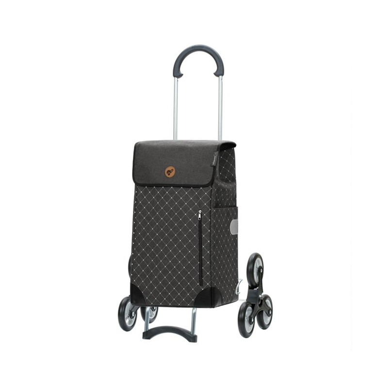 Treppensteiger Scala Shopper Sofia - Chariot de courses 6 roues - Rouge - 43 L - Andersen Shopper Manufaktur