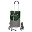 Treppensteiger Scala Shopper Gese - Chariot de courses 6 roues - Vert - 46 L - Andersen Shopper Manufaktur