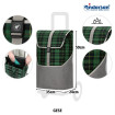 Treppensteiger Scala Shopper Gese - Chariot de courses 6 roues - Vert - 46 L - Andersen Shopper Manufaktur