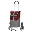 Treppensteiger Scala Shopper Gese - Chariot de courses 6 roues - Rouge - 46 L - Andersen Shopper Manufaktur