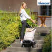 Treppensteiger Royal Shopper Tyra - Chariot de courses 6 roues - Zèbre - 46 L - Andersen Shopper Manufaktur