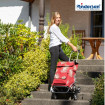 Treppensteiger Royal Shopper Signe - Chariot de courses 6 roues - Rouge - 51 L - Andersen Shopper Manufaktur
